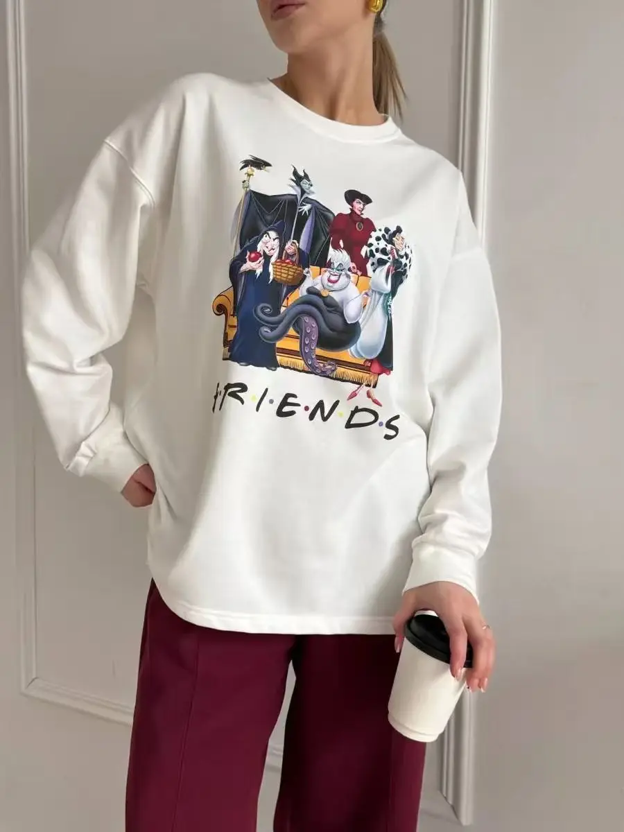 

Casual American Style Early Autumn Trend: Loose and Stylish, Versatile European and American Style Niche Sweatshirts for Fashion