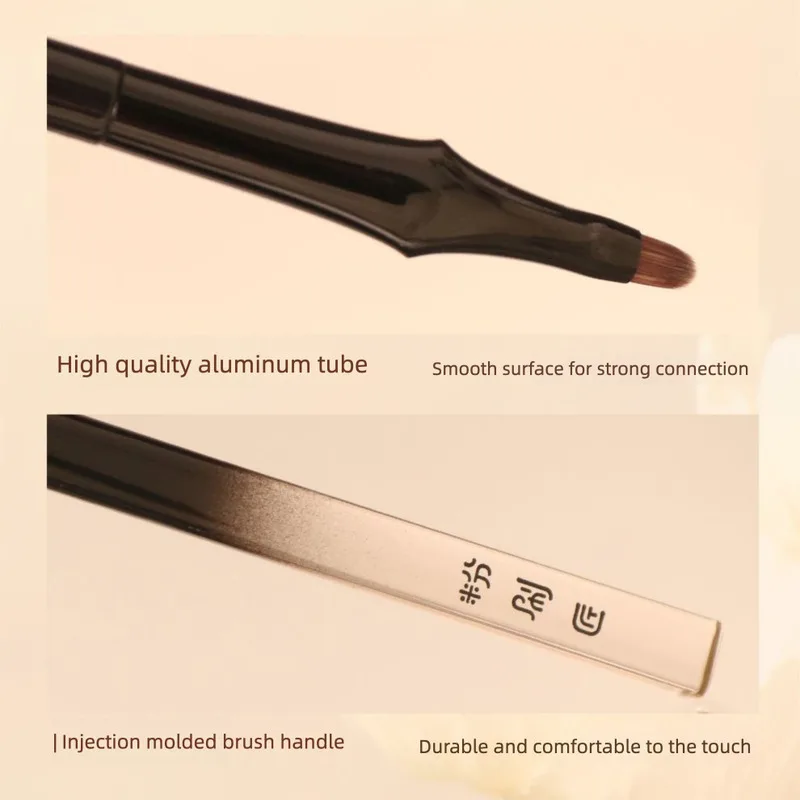 The Painter D21 Corner Eyeliner Brush Is A Multi-functional Ultra-fine Makeup Brush For Drawing Tear Troughs And Eyelids