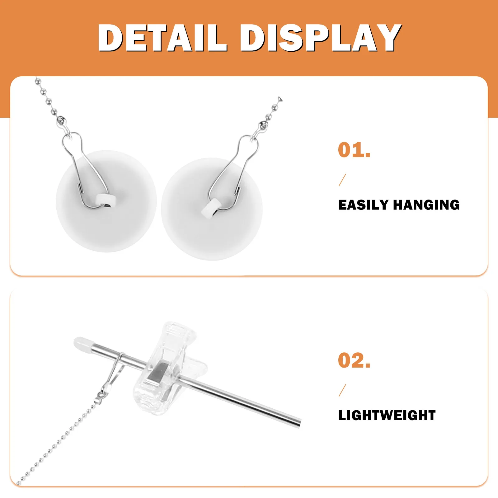 Advertising Hanging Flagpole Plastic Metal Poster Pole Clamp for Posters Prints Photos Wall Scroll Painting Hanger