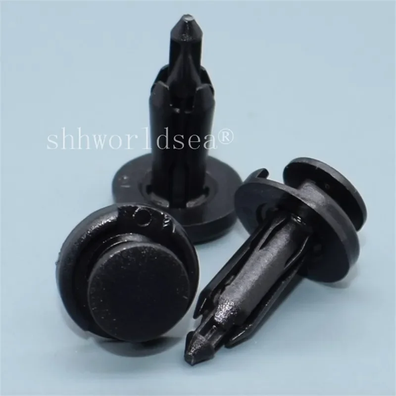 Shhworldsea 100PCSSlider центральный щит фиксатор пластиковый зажим для Toyota Kinglong 53Z16-09021 53Z 1609021   53Z16-07006 53Z 1607006