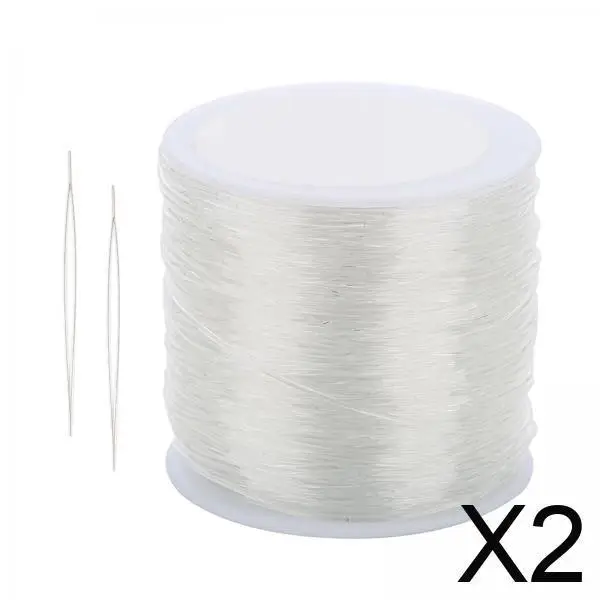 

Elastic String for Bracelets 0.8mm Crystal Beading Wire Beads Jewelry Making Thread Kit for Crafts