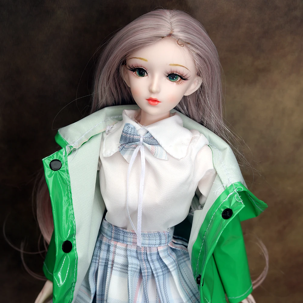 60cm BJDドール手作り服とドレスセット 23インチドールおもちゃ カスタマイズ可能 ファッションドールのワードローブをアクセサリー化