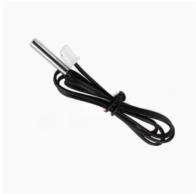 

100pcs/lot Nickel plated copper Probe 5*25mm 3470 10K NTC Temperature Sensor 10K+-1% B3470 600MM thermistor ntc