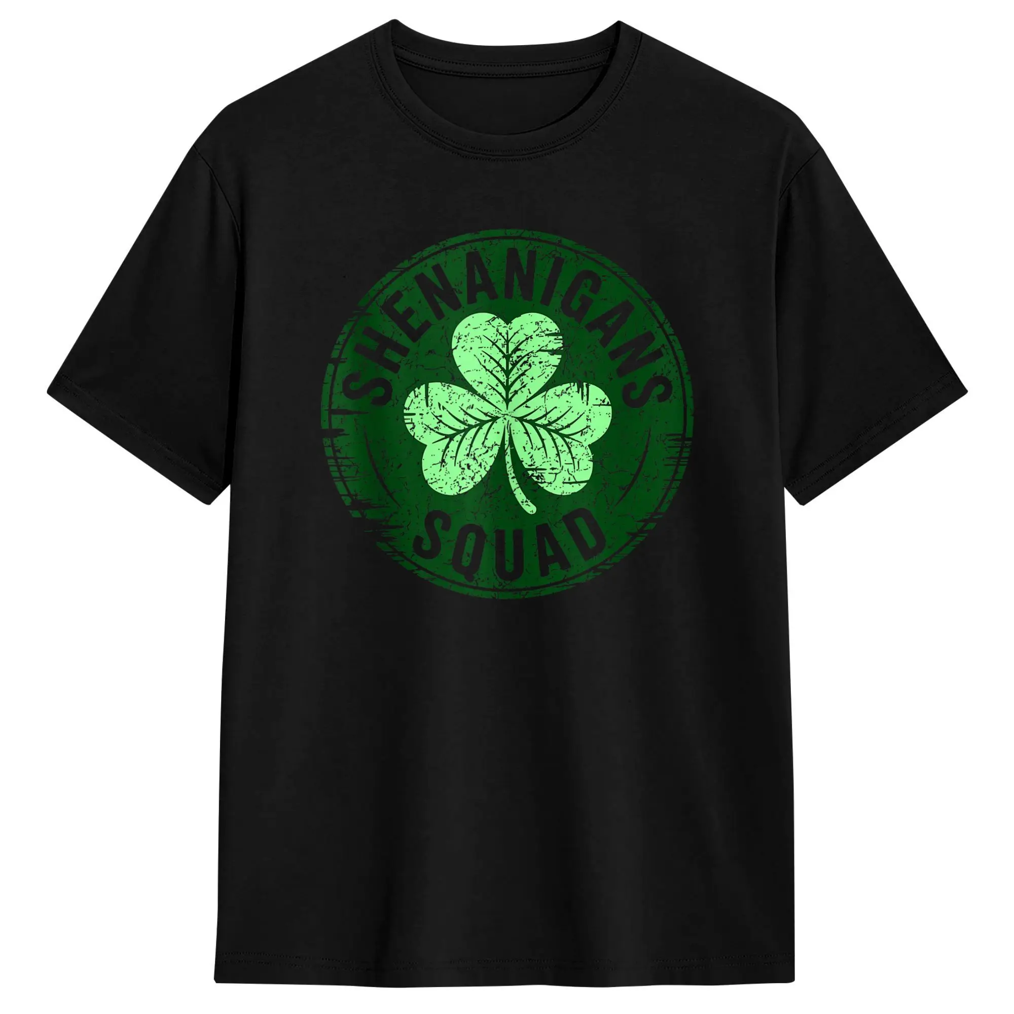 

Oversized T Shirt Summer Shenanigans Squad St Patricks Paddys Pattys Day Hip Hop T Shirts Cotton Men Casual Hot Sale Clothes