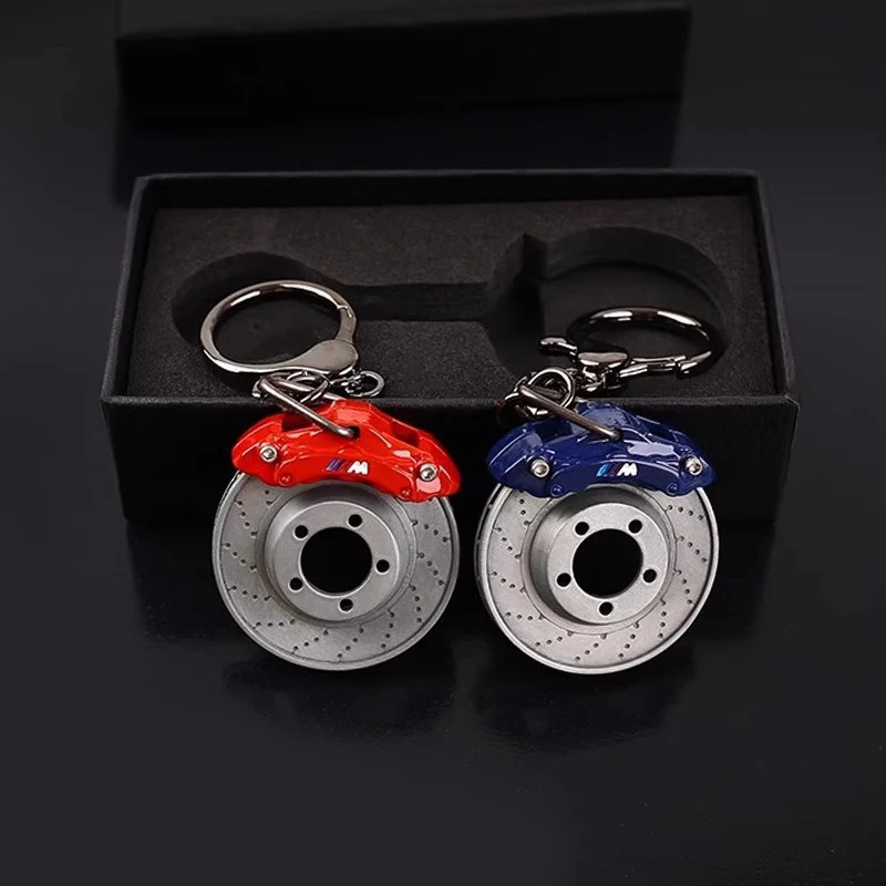 Turbo Hub Brake Disc Car Keychains Pendant Key Ring For BMW F12 F13 G11 G12 G08 E89 E86 F26 F16 F40 G30 F10 F20 F46 G14 G07 X1