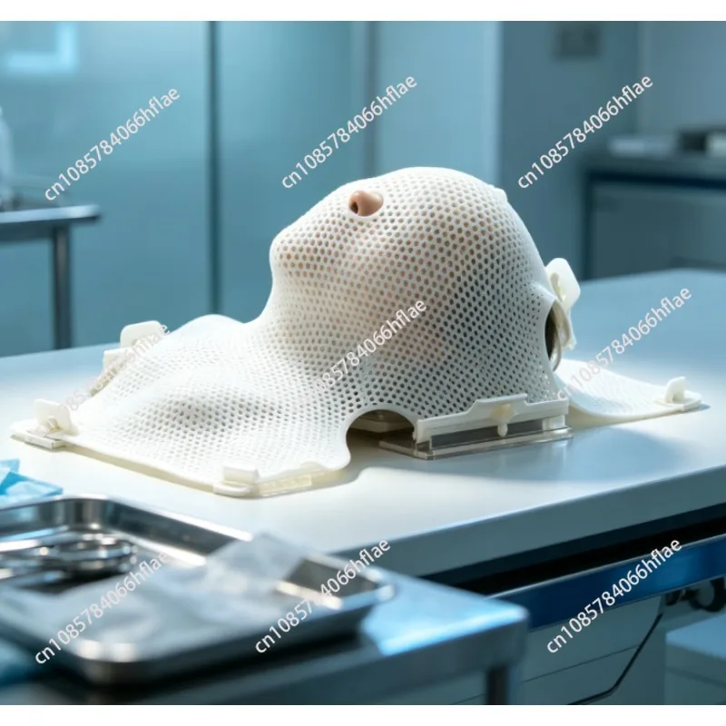 O-Type 5-Point Thermoplastic Radiotherapy Immobilization Mask for Oncology Radiotherapy Positioning