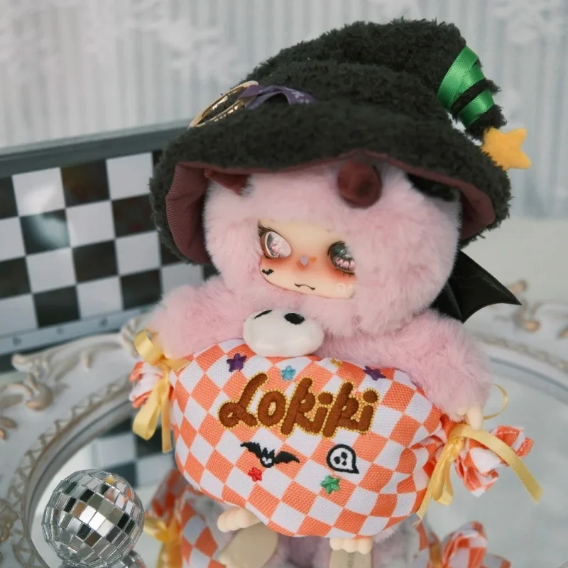 Genuine Lokiki Trick Or Treat Series Blind Box Trendy Toys Cute Vinyl Plush Pendant Figures Doll Mystery Box Halloween Gift Toy