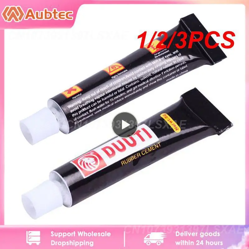 1/2/3PCS /5g Tire Repair Glue Bicycle Repair Tool Bicycle Inner Tube Puncture Repair Cement Rubber Cold Patch Solution Bicycle