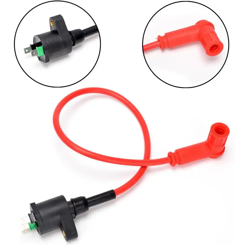 Motorcycle Racing Ignition Coil For Chinese 110cc-250cc Dirt Pit Bike Moped ATV Go Kart Quad Buggy Replacement Accessories