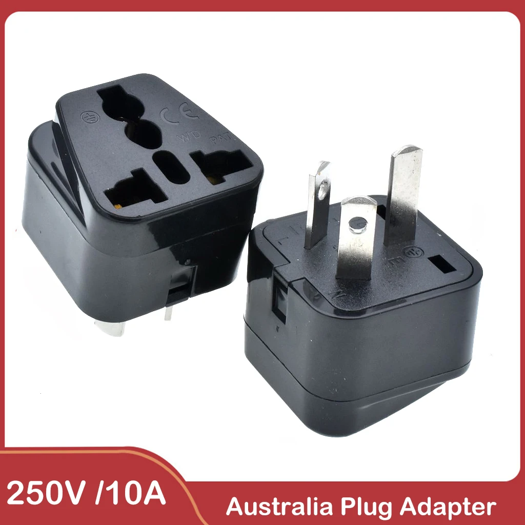 Wysoka moc Australia Nowa Zelandia podróżna konwersja wtyczki Adapter gniazda wtyczki domowe zasilacz US/UK/EU do wtyczki podróżnej AU