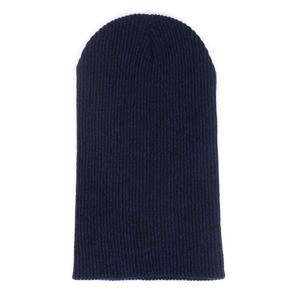 High Quality Solid Color Winter Hats Keep Warm Outdoor Knitted Hat Girls Autumn Female Baggy Cap