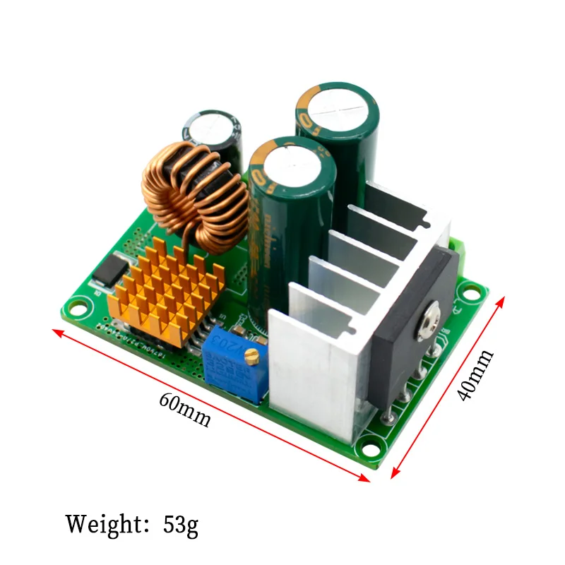 XL4015 power module - Low-voltage AC-DC step-down power module, DC-DC adjustable voltage stabilizing power module