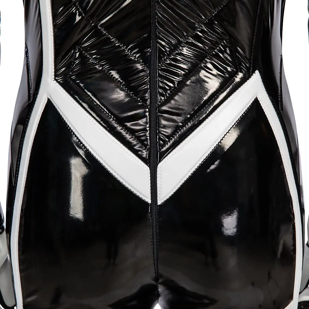 New Black Cat Felicia Hardy Cosplay Costume Jumpsuit Mask Gloves Boots To Choose For Game Party Custom Made