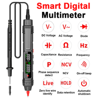 Smart Digital Multimeter 6000 Counts Non Contact High Precision Voltage Detector Pen Auto Range Capacitance OHm NCV Tester