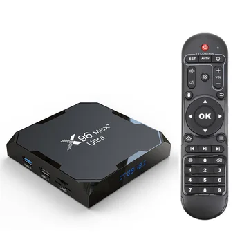X96Max Plus Ultra Smart TV Box Android 11 Amlogic S905X4 4GB 64GB TVBOX 8K Wifi BT X96 Max