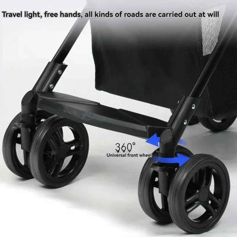 New Model  Supermarket Cheap Reusable Shopping Truck Hard Wearing  Folding Trolley