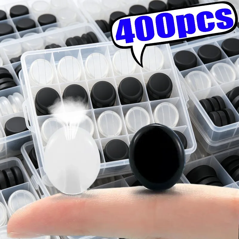 Mini Round Silicone Glasses Ear Pads Non-slip Eyewear Ear Cushions Wear-resistant Spectacle Retainer Accessories for Daily Use