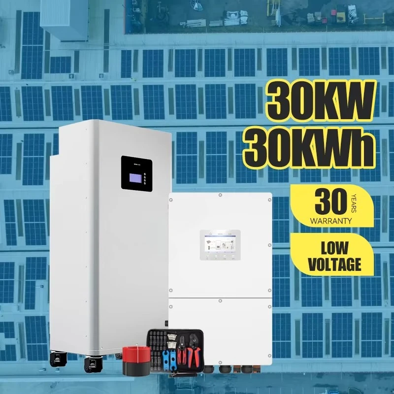 Commercial On/Off/Hybrid Grid Solar System 30kw 50KW Energy Photovoltaic Complete Package Grid Tie Solar System