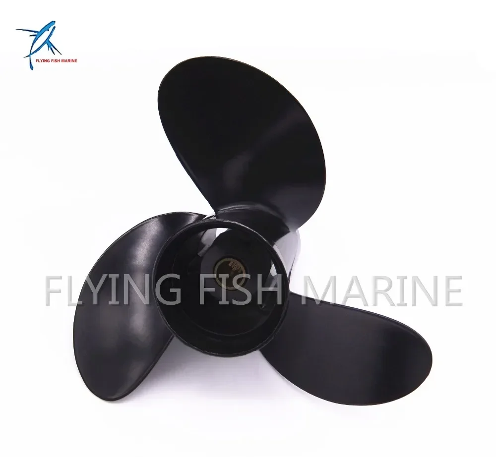 

Outboard Motor 4-StrokePitch 12 spine Boat Engine Aluminum Propeller 8.5x9 For Mercury Mariner 8HP 9.9HP 8.5 x 9