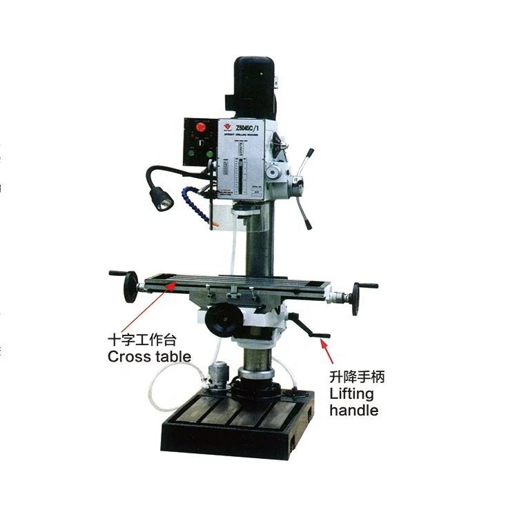 

Z5032C Gear Head Borehole Vertical square Pillar Metal Cross Table Drilling Machine Driller Taladro De Press Perforadora