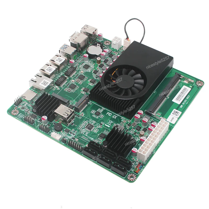 i3 N305/N150 six-bit NAS main board 10 Gigabit network port 2 2.5G/1 2 m.2
