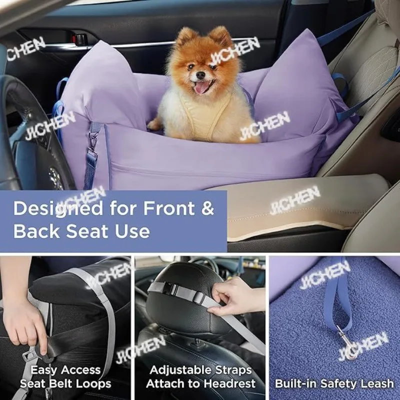 

JC Kennel Dog Supply Водонепроницаемый усилитель для собак Защитное сиденье Автомобильная сумка для домашних животных