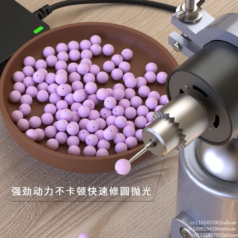 Commercial incense bead grinding, rounding and polishing machine, , high-power incense bead making tool