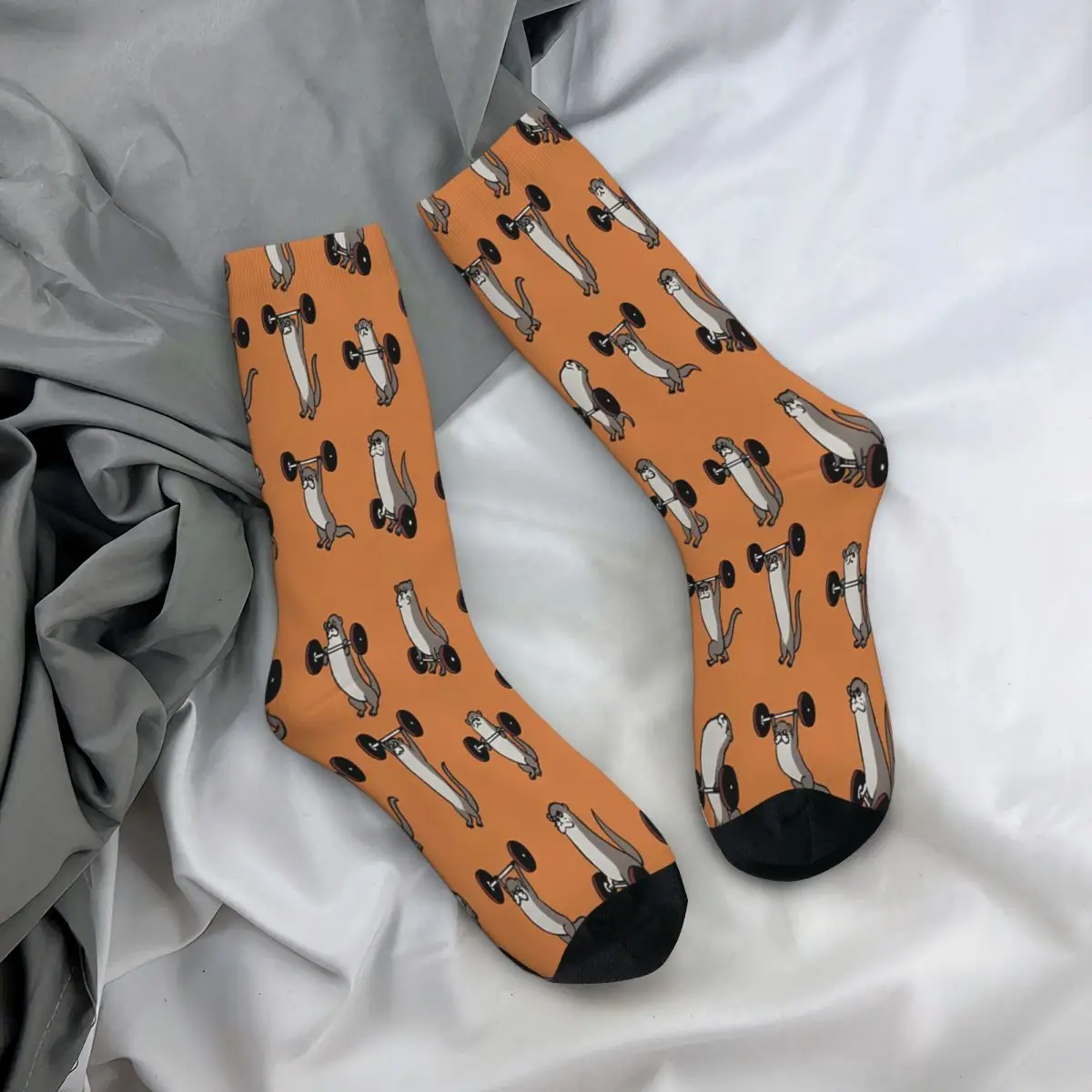 Otter Animal LIFTING Socks Male Mens Women Autumn Stockings Printed