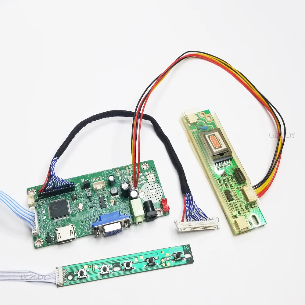 LCD Controller Board Für LTM200KT03 M200O1 LM200WD1 M200RW01 1600*900 30Pin LVDS 2CCFL HDMI VGA Fahrer Bord DIY LCD Monitor