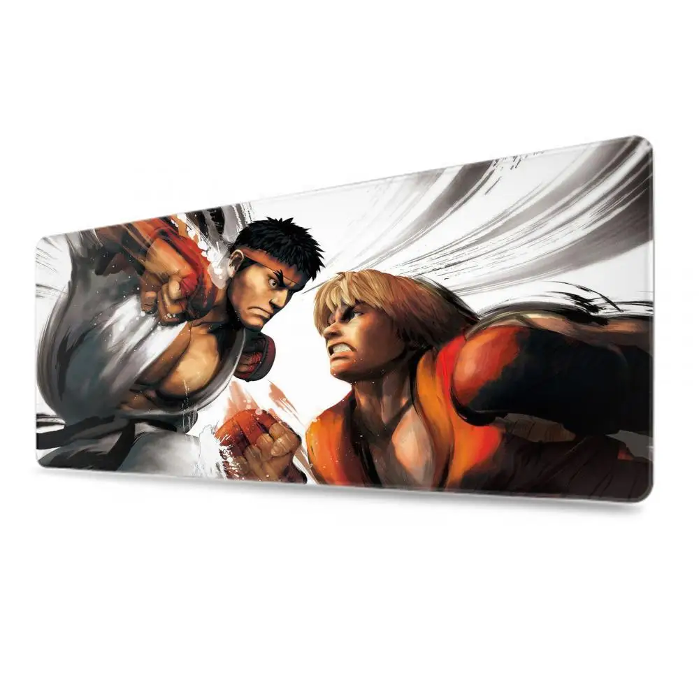 Alfombrilla de ratón para juegos de Street Fighter, alfombrilla grande para ordenador, alfombrilla de ratón para ordenador portá