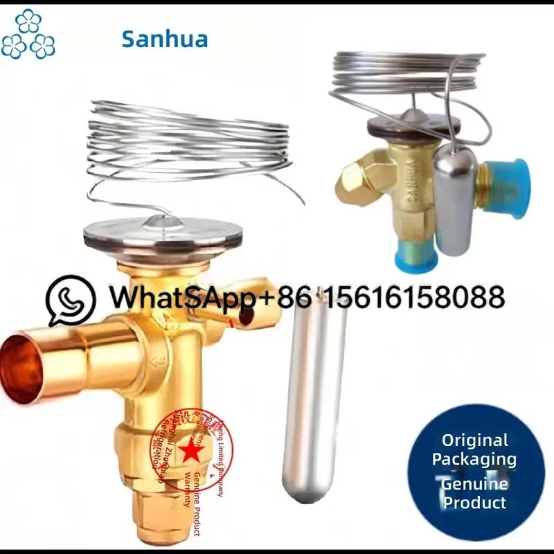 Sanhua RFKH Thermal Expansion Valve for Cold Storage Ice Machine Chiller Freezer Cake Display RFKH01 RFKH03  RFKH04  RFKH05