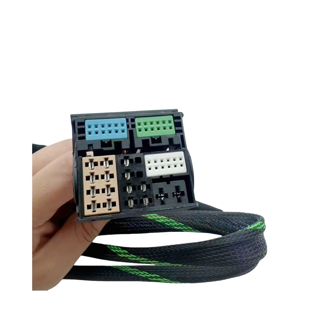 1PCS  of dedicated automotive wiring harness is suitable for the modification of Harvard H6 Dsp power amplifier car audio