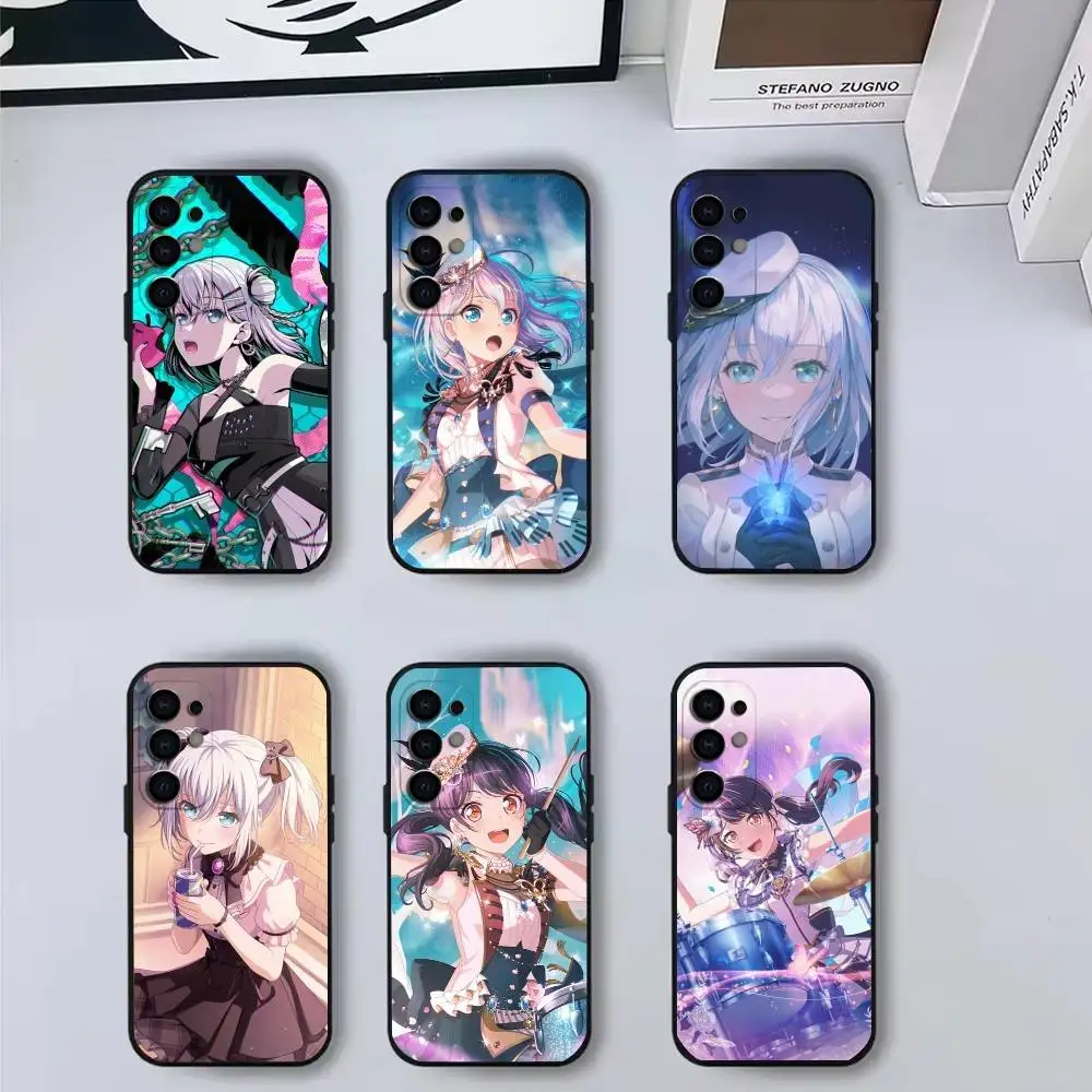 

A-Ave M-Mujica B-BanG D-Dream-ES! Phone Case For Samsung S25,S24,S21,S22,S23,S30,Ultra,S20,Plus,Fe,Lite,Note,10,Black Cover