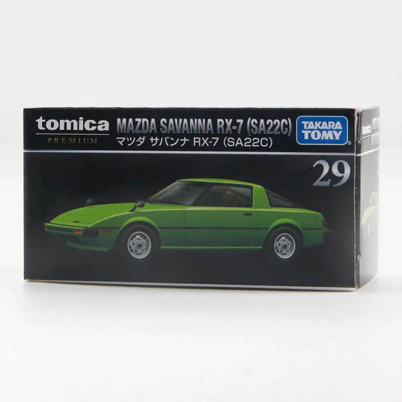 Takara Tomy Tomica Premium TP29 Mazda Savanna RX-7(SA22C) Mini Diecast Alloy Model Car Gifts for Children Adults Collection