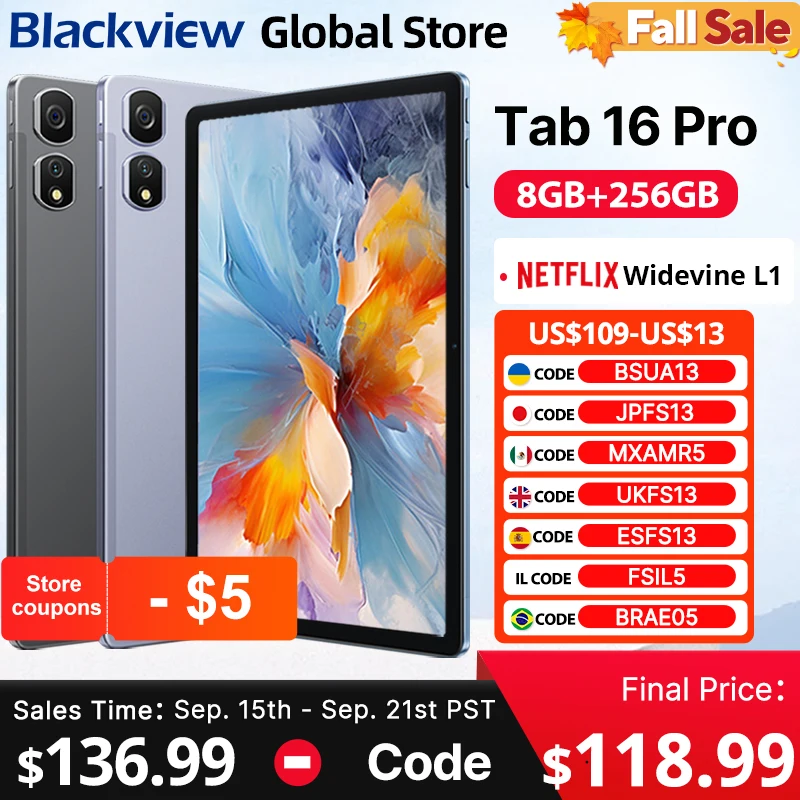 Планшет Blackview Tab 16 Pro 8