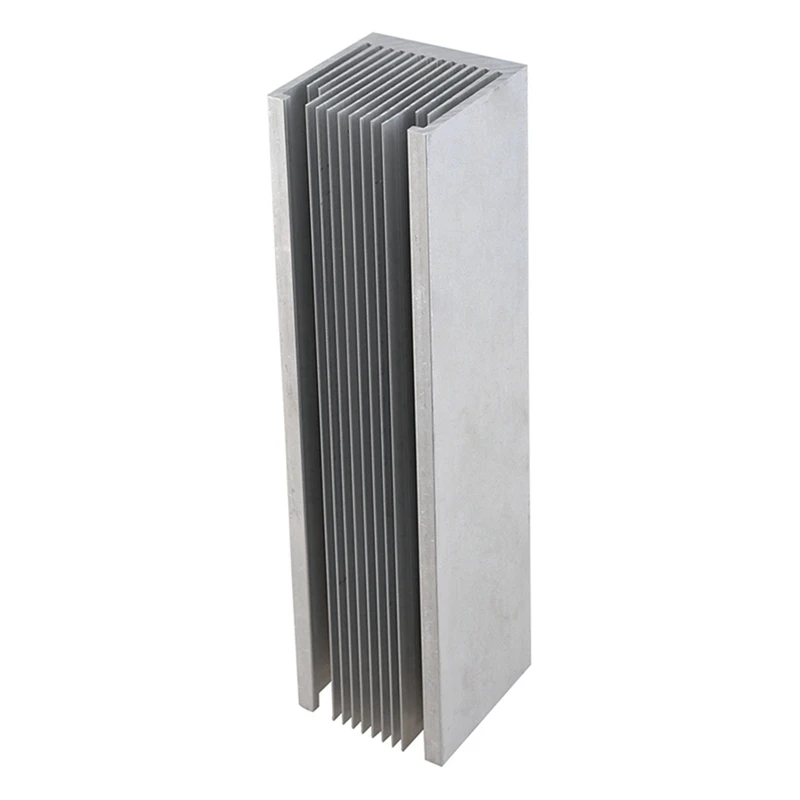 

【Superdeals】2X Aluminum Radiator 50X50x150mm Dense 14 Tooth Heat Sink For Power Amplifier Heater Computer Water Cooling System