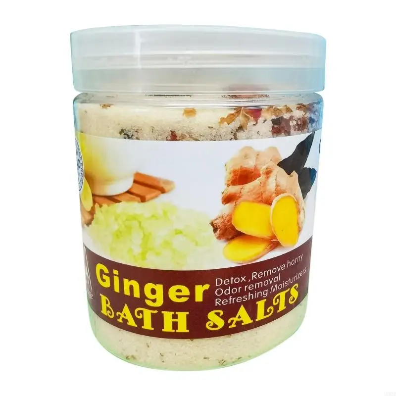 U0DE DRMEINAIER Esfoliante Corporal Sais Banho Pétalas Sal Marinho Sais Banho Lavanda Suaves