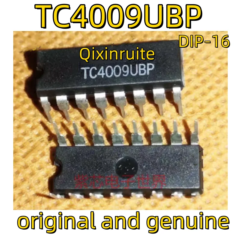 Qixinruite  Brand new genuine CD4009UBE TC4009UBP DIP16 inverter buffer IC chip