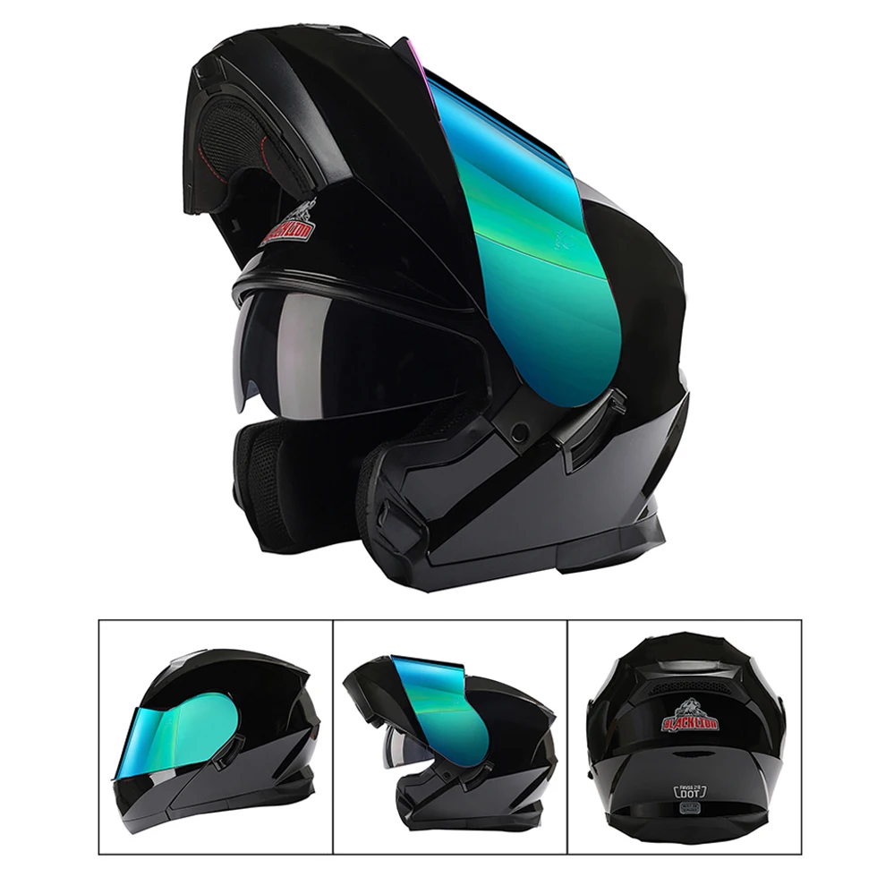 

Full Face Modular Motorcycle Helmet Flip Up Casque Safety Riding Helmet Open Face Eps Foam Motorbike Cascos Para Moto Dot Ece