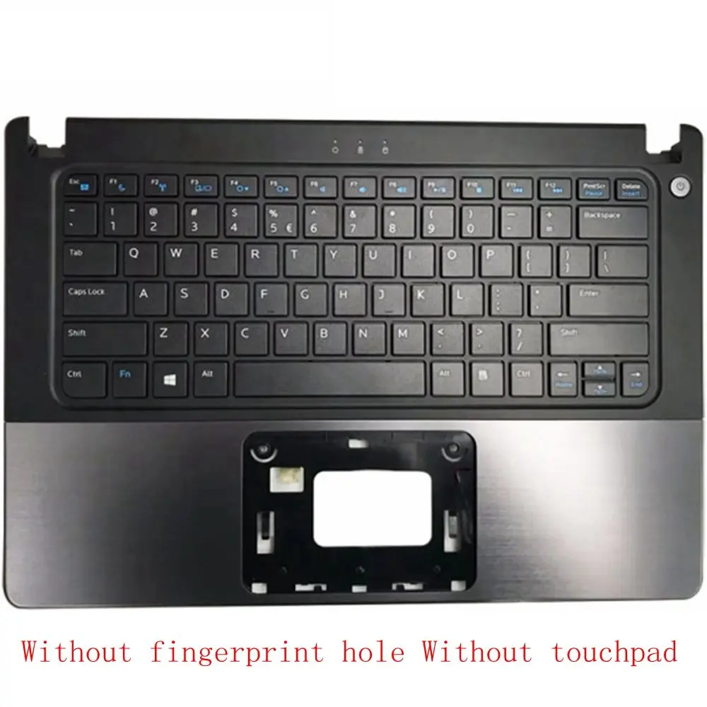 Imagem -03 - Palmrest Top Case Capa para Dell Vostro V5460 5460 V5460d 5470 V5470 5470r us Teclado Caixa Superior com ou sem Impressão Digital Novo