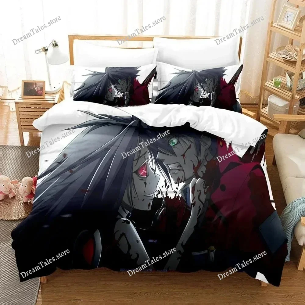 

BlazBlue Bedding Set Single Twin Full Queen King Size Bed Set Adult Kid Bedroom Duvet Cover Sets 3D Print Game Bed Sheet Set