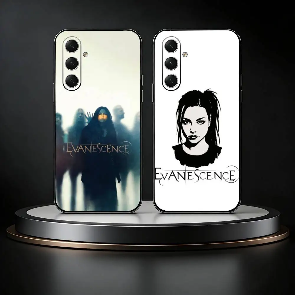 

E-Evanescence A-Amy Lee Phone Case For Samsung Galaxy A73,A21s,A22,A31,A52,A53,A71,A41Soft Black Shell