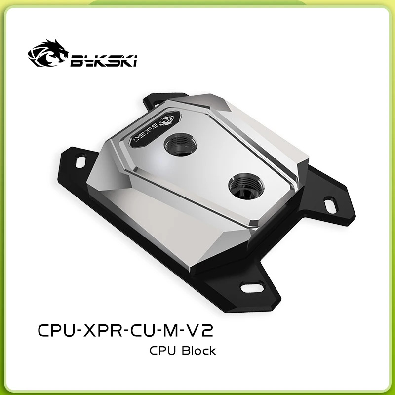 

Bykski CPU Block Use for AMD RYZEN3000 AM3/AM3+/AM4 X570 / Full Metal Copper Water Cooled Radiator / CPU-XPR-CU-M-V2