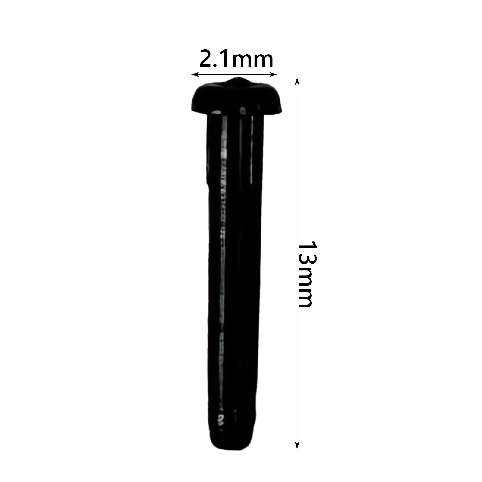 Badmintonracket doorvoertules Nylon zwarte beschermhoezen Draadbeschermer Vervanging Draagbare lichtgewicht doorvoertules Buisbescherming