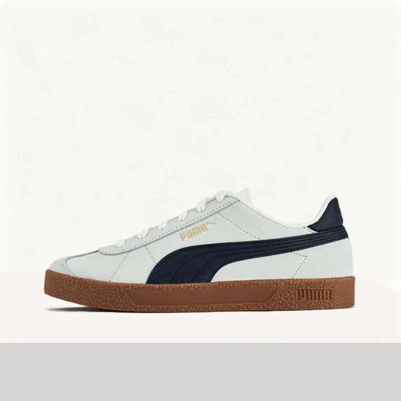 

Кроссовки Puma Club NL T Casual Low-Top: амортизирующие, прочные, нескользящие и легкие — унисекс, серые 381111-08