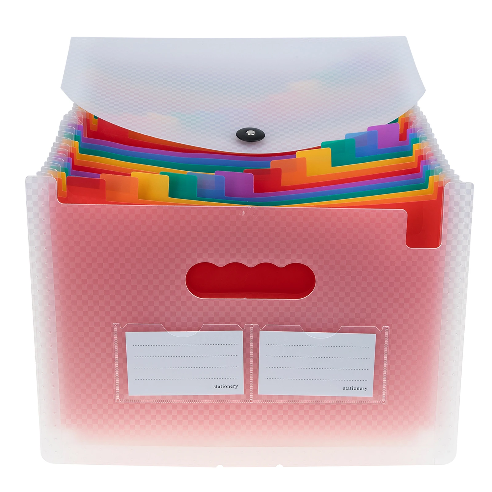 

High-Grade Accordion File Organizer For Documents Papers Business Cards Expanding Folder A4 Lightweight