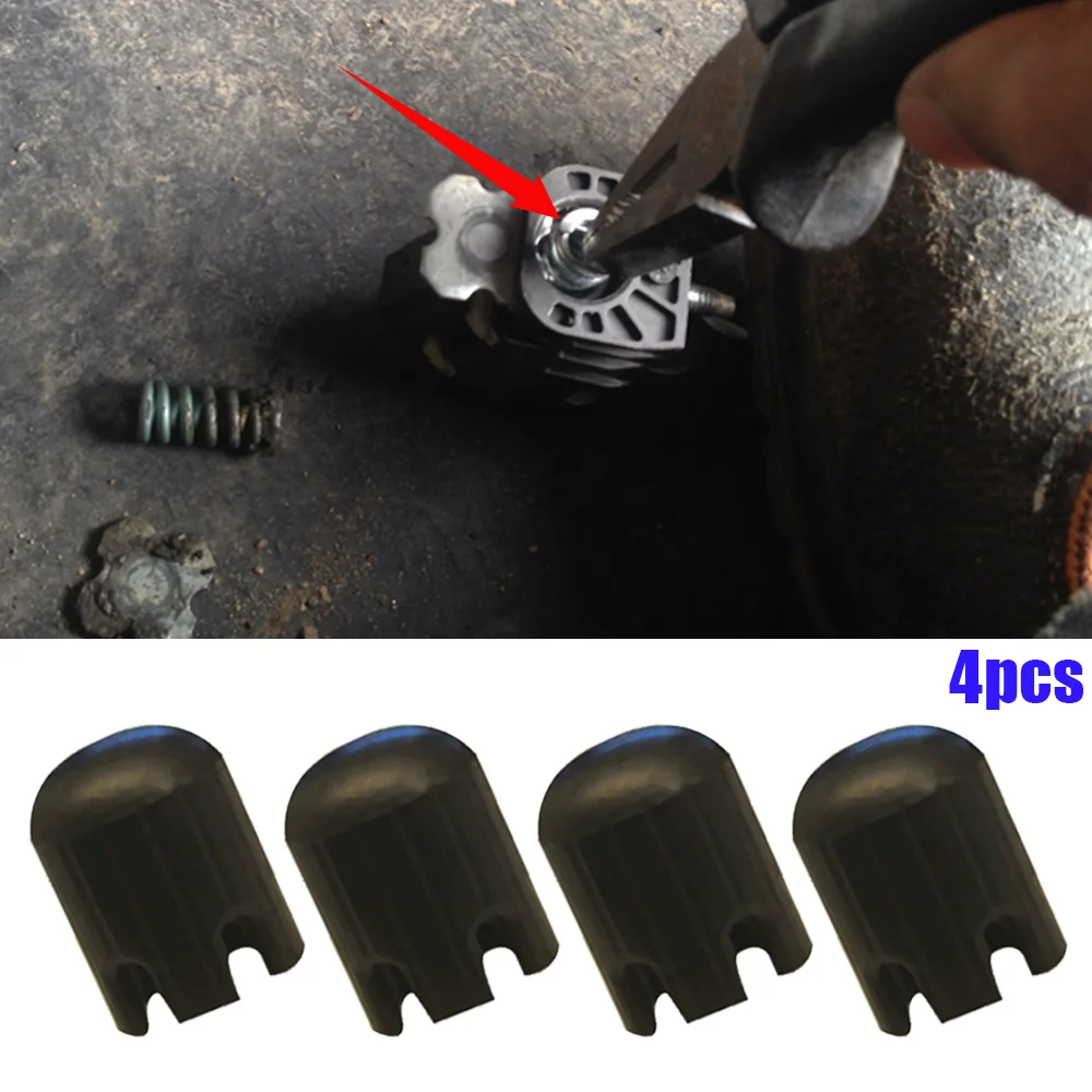 4x Auto Door Check Strap Repair Kit Stopper Damping Clips Black For Opel Astra H III Astra Family H III Insignia I A Zafira B II