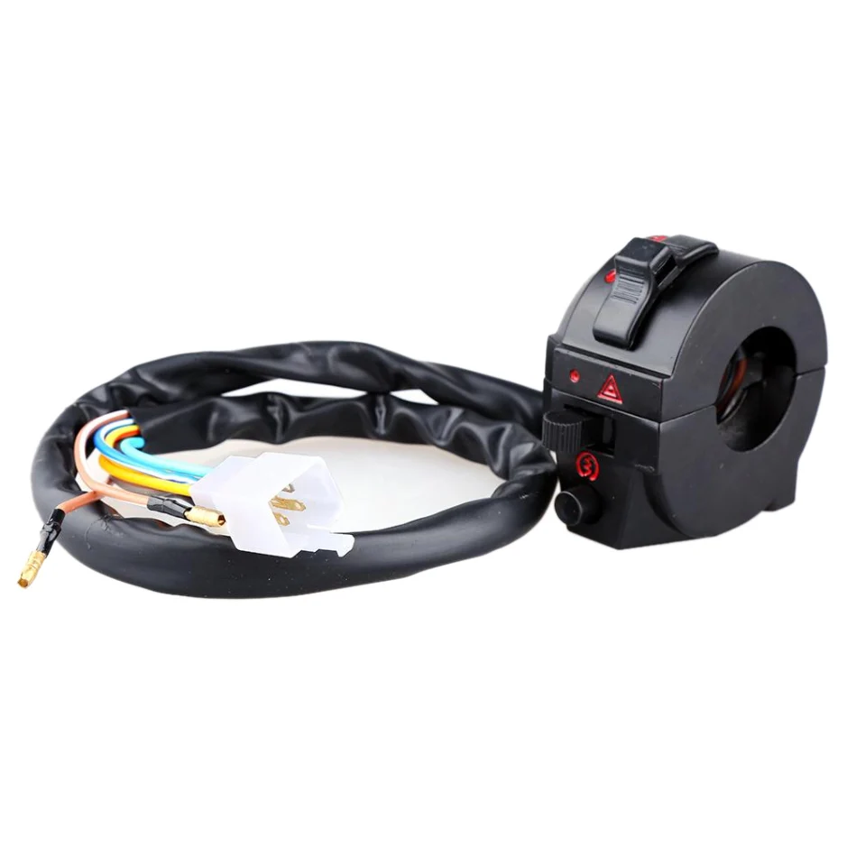 

Motorcycle ATV 22Mm Handlebar Left Right Side Control Switch High/Low Light Turn Signal Horn Switch 7/8 Inch Motorbike Part