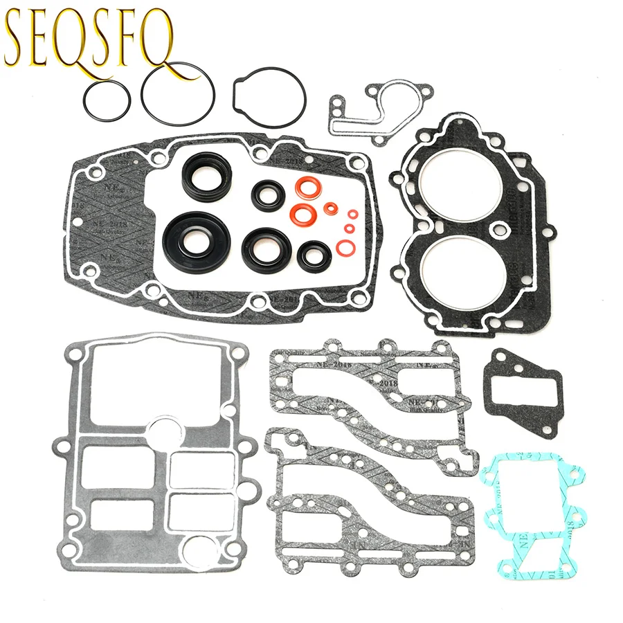 

Outboard Gasket Kit 682-W0001-03 For Yamaha 15HP 15C Old Model Boat Motor 682-W0001 Engine Replaces Parts