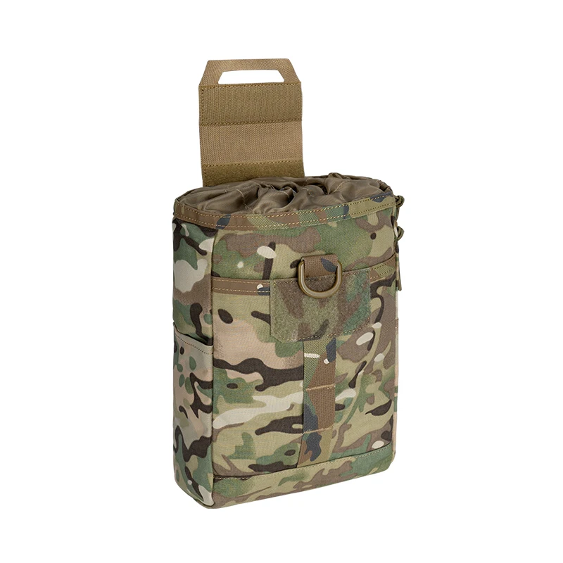 

Idogear Tactical Foldable Recycling Bag Dump Pouch Molle Drop Pouch Airsoft Functional Sundry Bag